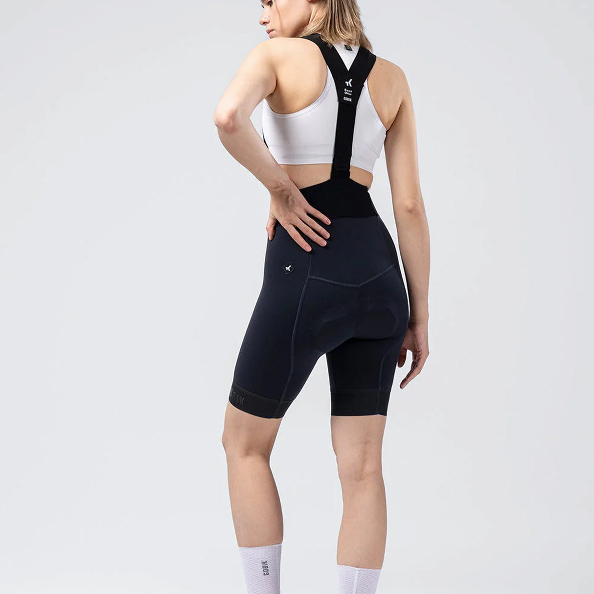 Cuissard à bretelles femme Gobik Absolute 7.0 - Bleu