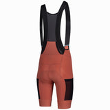 Cuissard à bretelles femme Jëuf Pro Gravel Cargo - Marron