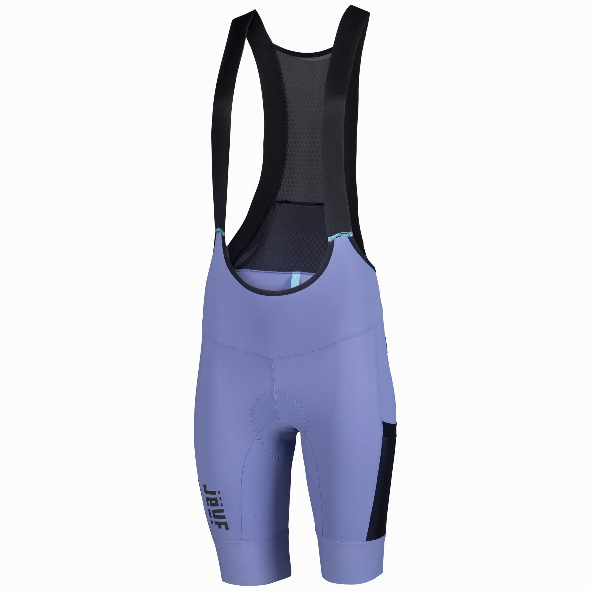 Cuissard à bretelles femme Jëuf Pro Gravel Cargo - Violet