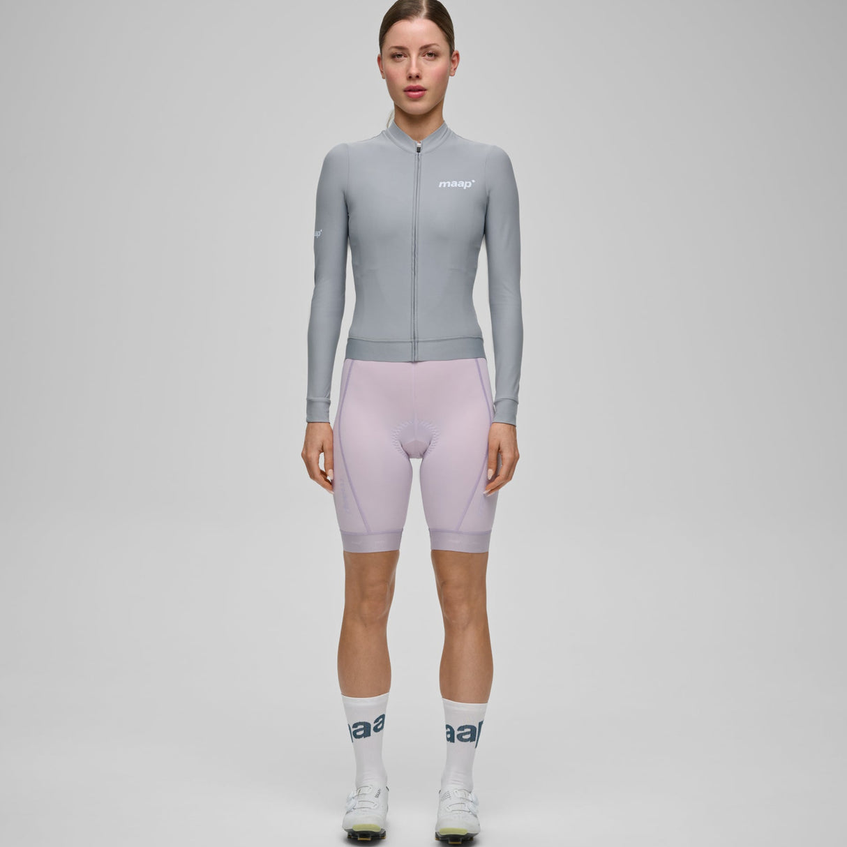 Bib shorts women's Maap Training 3.0 - Light Purple