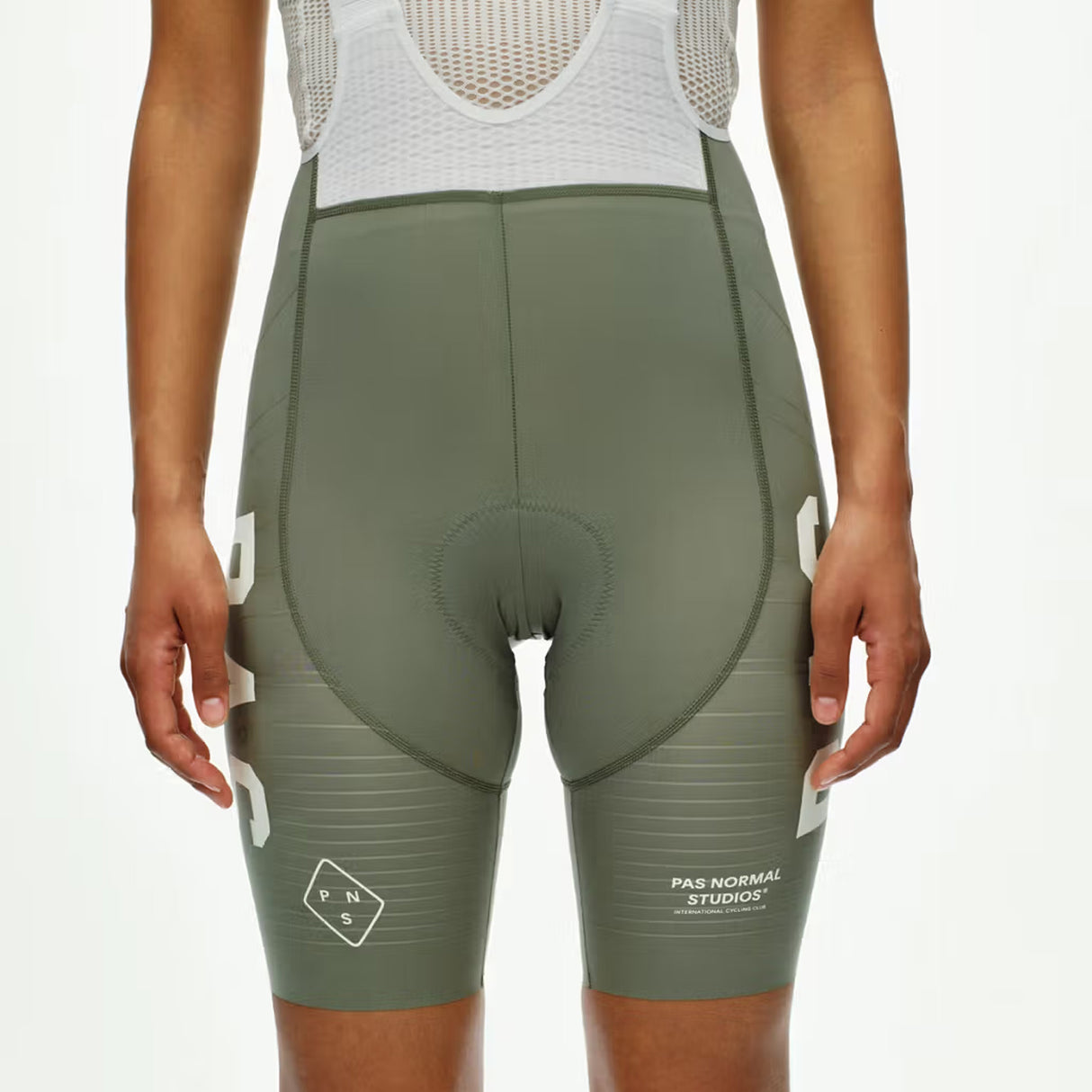 Pas Normal Studios Mechanism Pro women bib short - Green