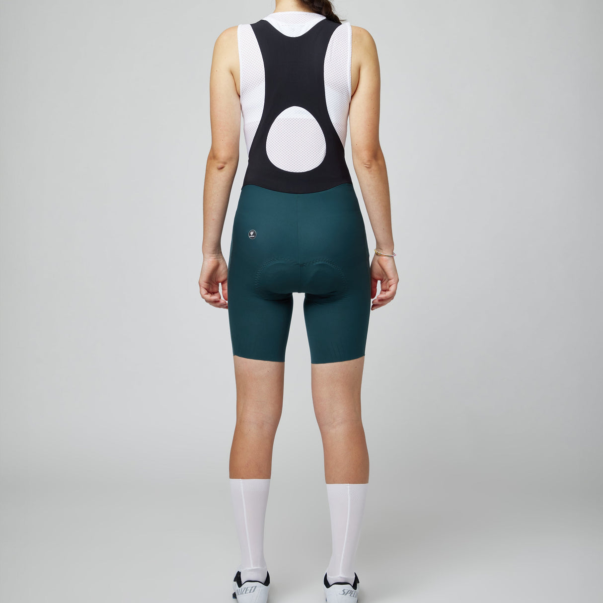 Cuissard à bretelles femme Pissei Primapelle - Vert noir