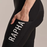 Cuissard à bretelles femme Rapha Pro Team Cargo - Noir