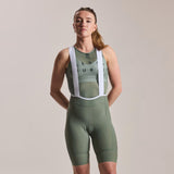 Cuissard à bretelles femme Rapha Pro Team Cargo - Vert