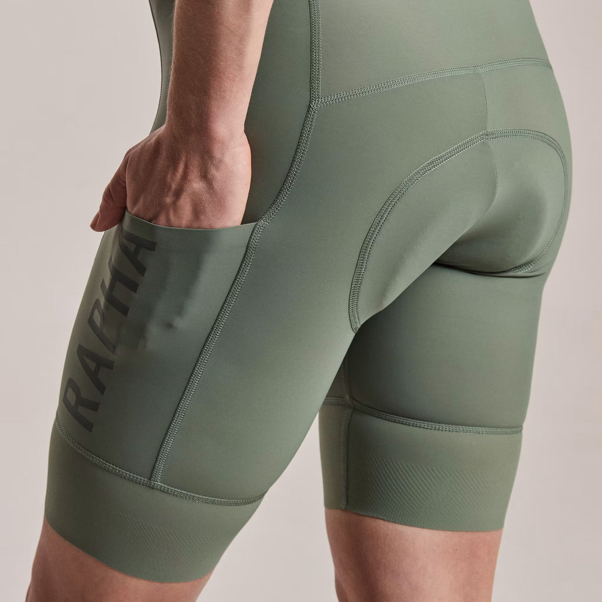 Cuissard à bretelles femme Rapha Pro Team Cargo - Vert