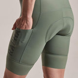 Cuissard à bretelles femme Rapha Pro Team Cargo - Vert