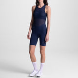 Santini Unico Edge women bib shorts - Blue