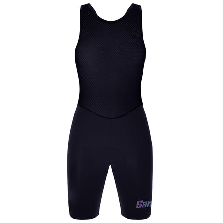Santini Unico Edge women bib shorts - Black