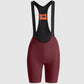 Salopette donna Sportful Colorful Pulse Shorty - Rosso Sportful