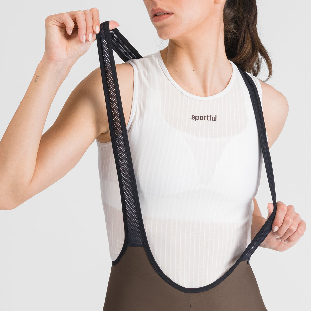 Salopette donna Sportful Giara 2 - Marrone scuro Sportful