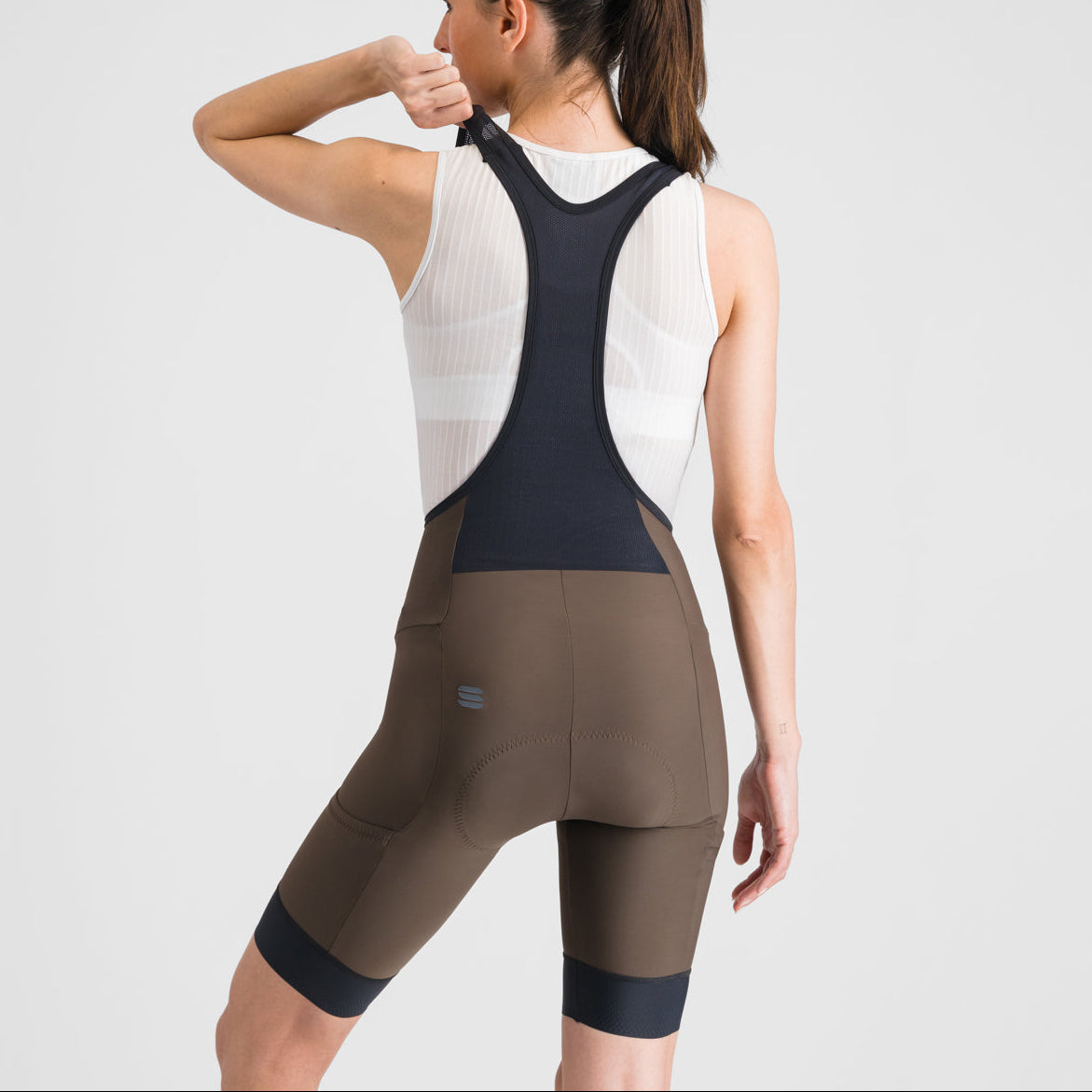Salopette donna Sportful Giara 2 - Marrone scuro Sportful