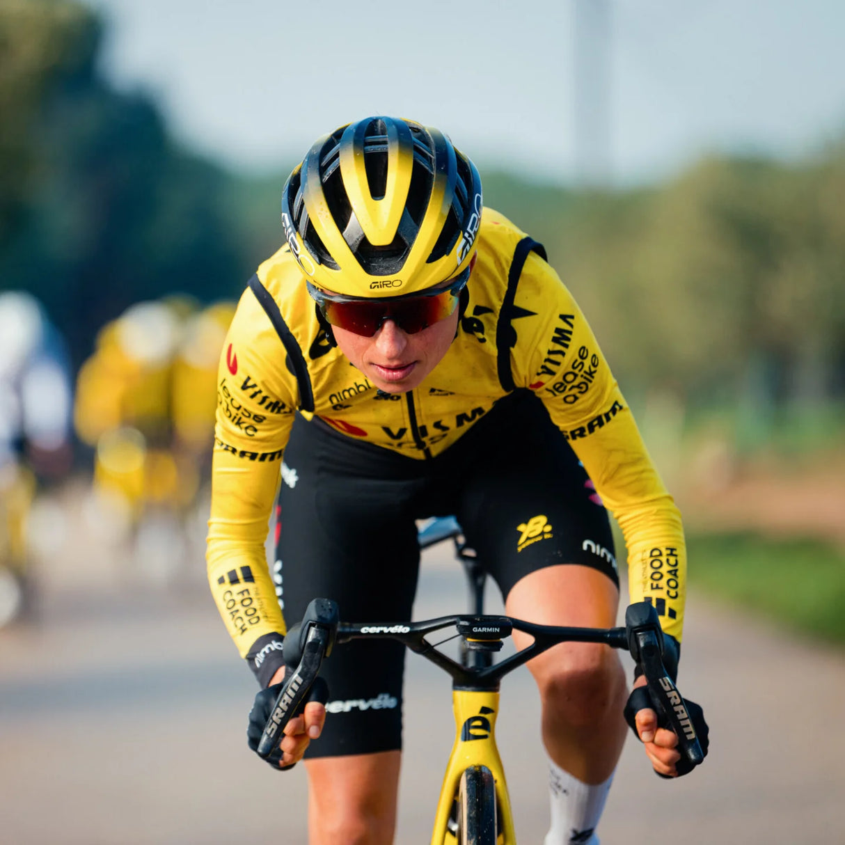 Salopette donna Team Visma Lease a bike 2026 Yellow B.