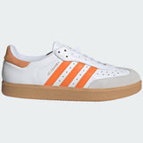 Adidas Velosamba Leather Shoes - White Orange