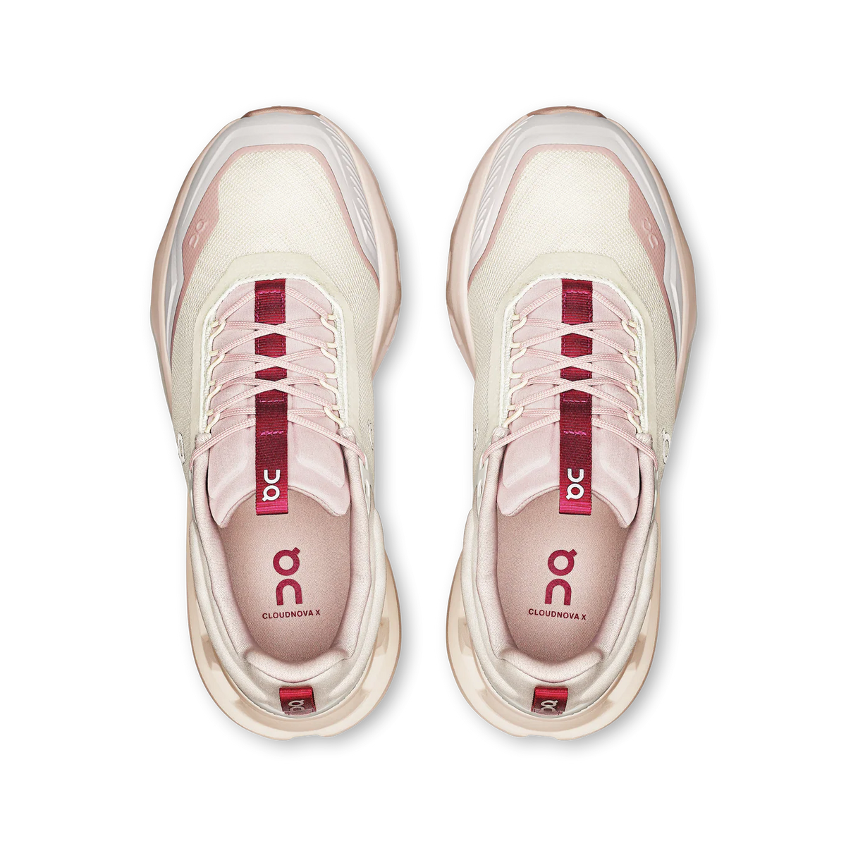 Scarpe donna On Cloudnova X - Bianco grigio ON running