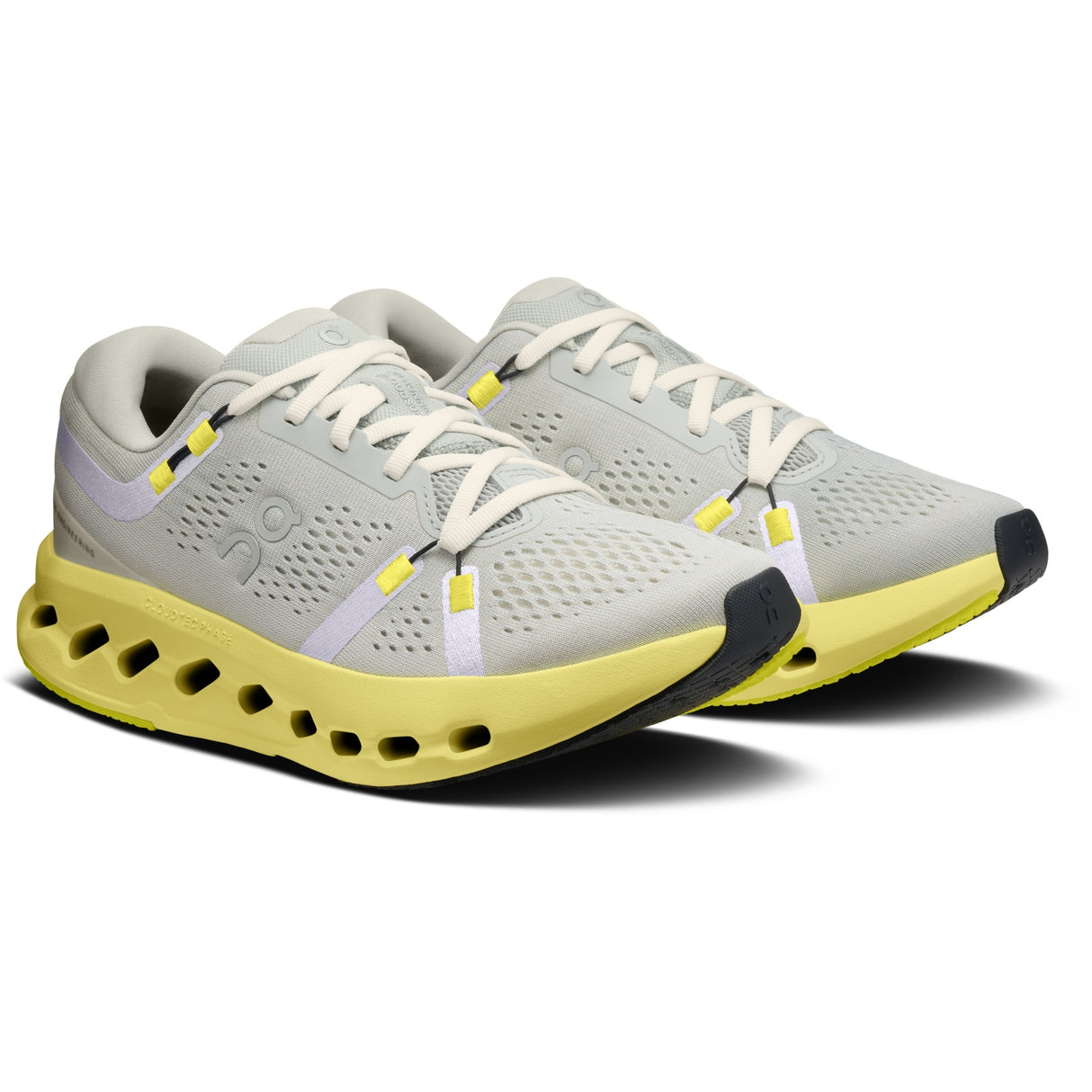 Chaussures femme On Cloudsurfer 2 - Gris lime