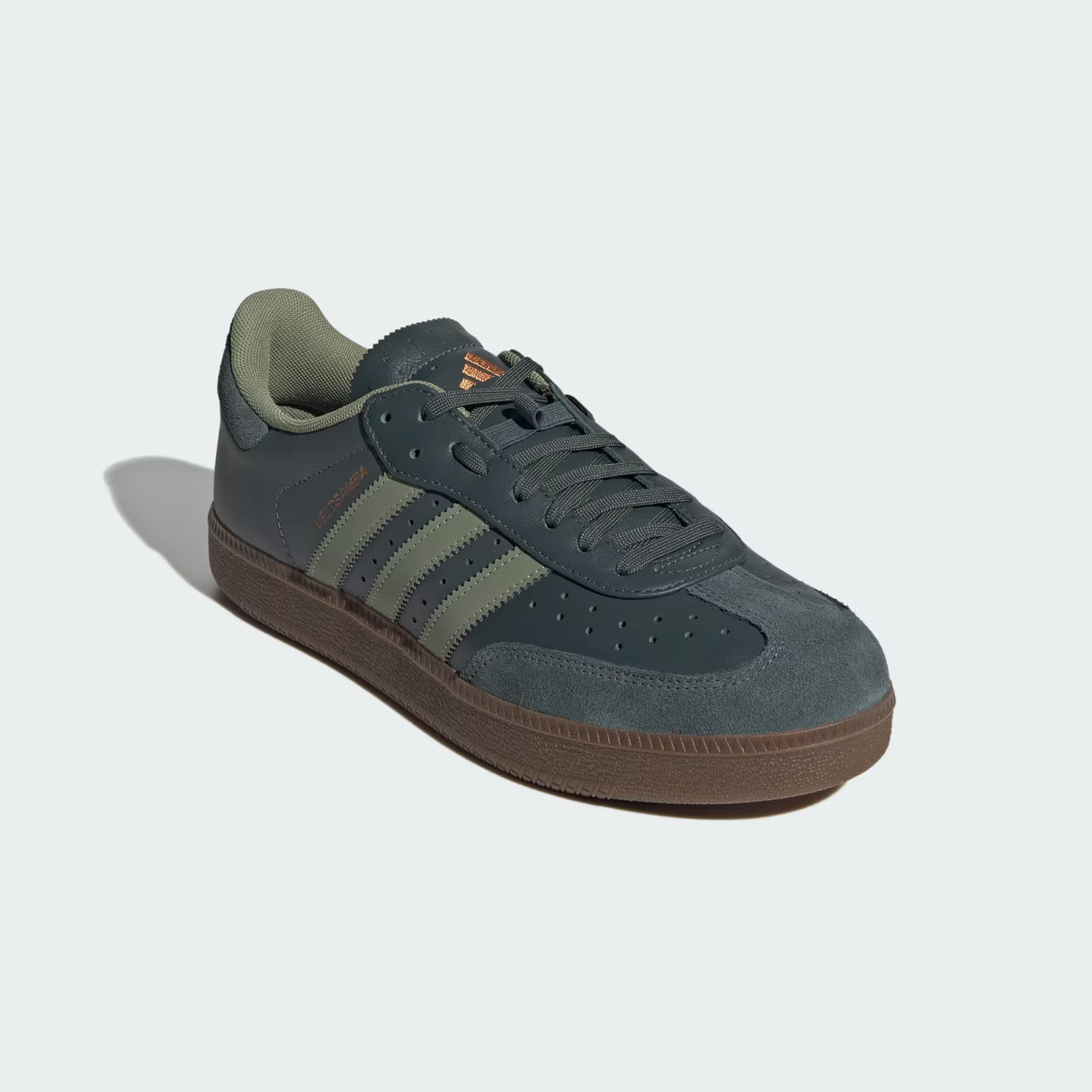 Zapatillas Adidas Velosamba Leather - Gris oscuro