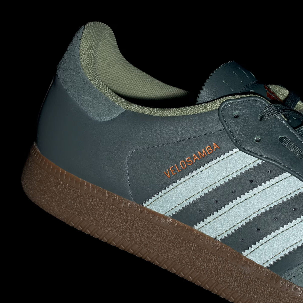 Zapatillas Adidas Velosamba Leather - Gris oscuro