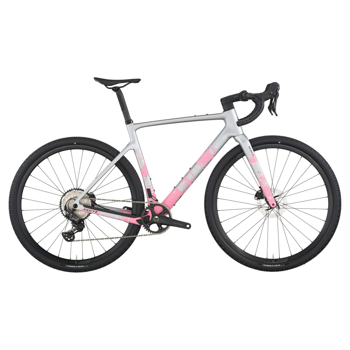 Scott Addict Gravel 30 - Grigio rosa Scott