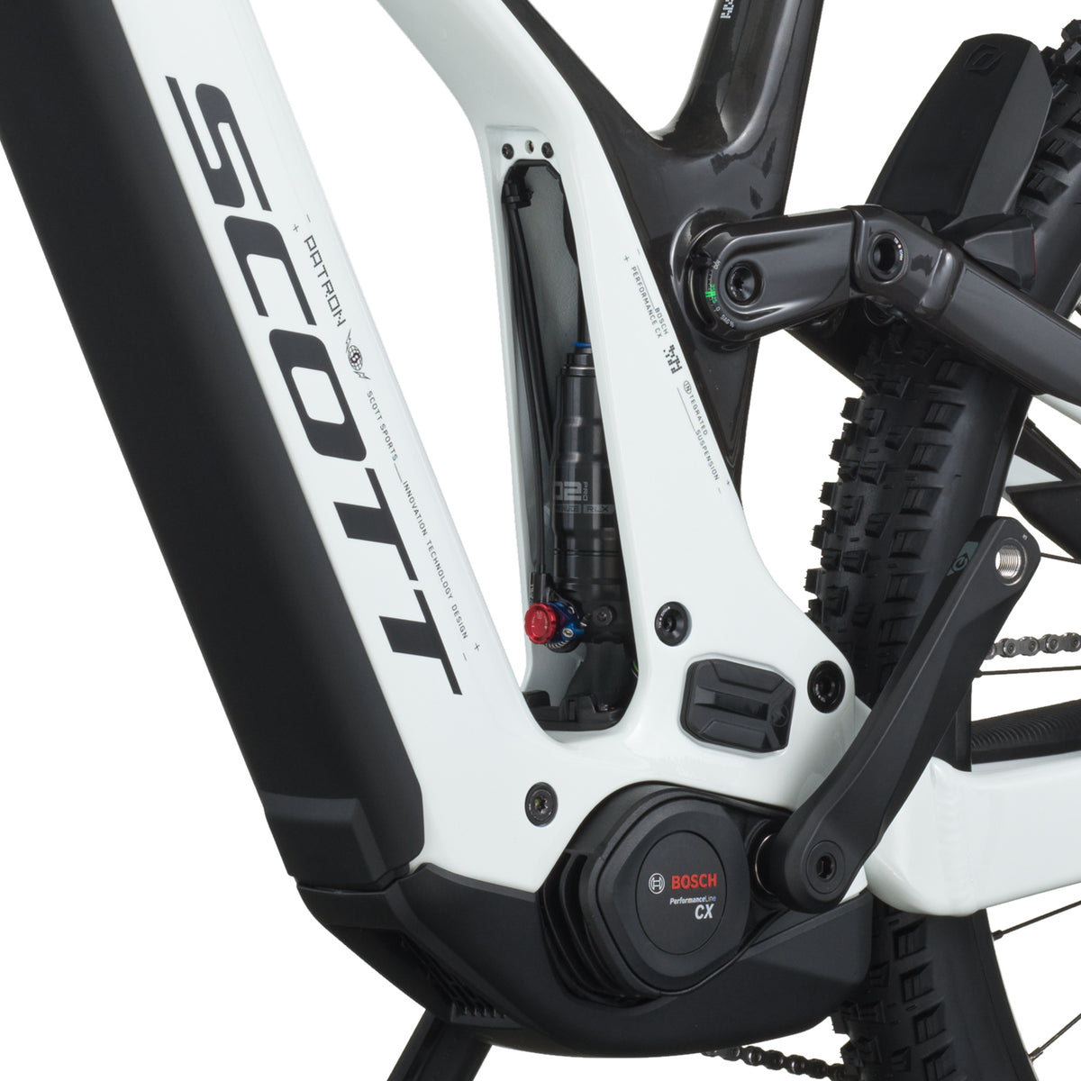 Scott Patron 920 - Blanc Noir