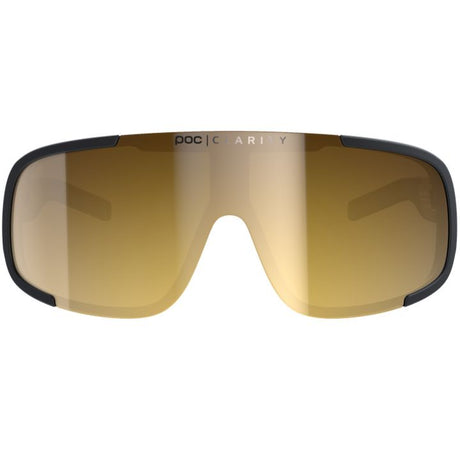 Occhiali Poc Aspire Mid - Uranium Black Clarity Road Partly Sunny Gold - M