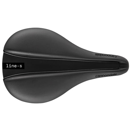 Cannondale Line S Steel Flat Saddle - Black