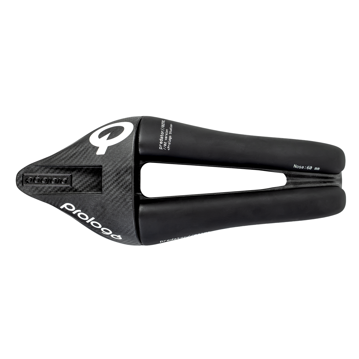 Sillín Prologo Predator//02 TRI Nack - Negro