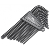 Set de 9 clés à étoile Torx longues Barbieri