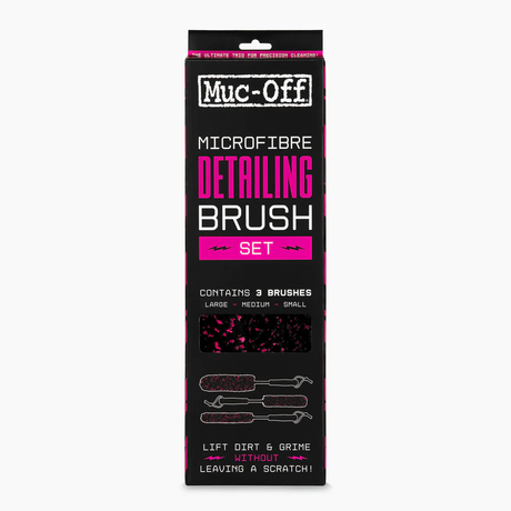 Set spazzole microfibra Muc-off Detailing Muc-off