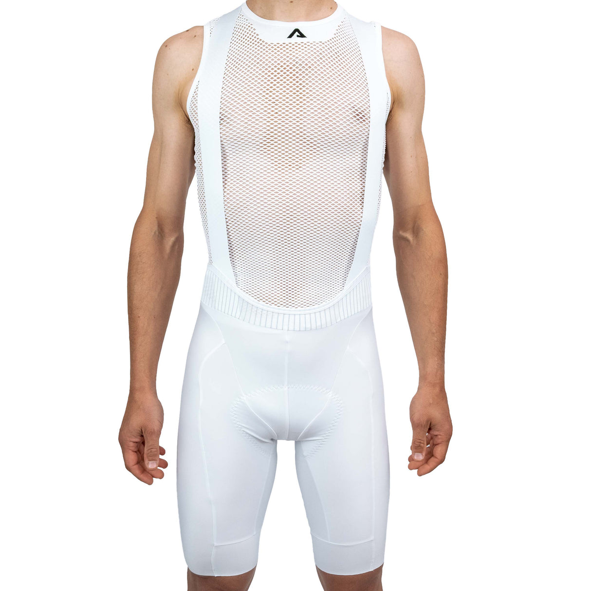 Bib shorts All4cycling Color - White