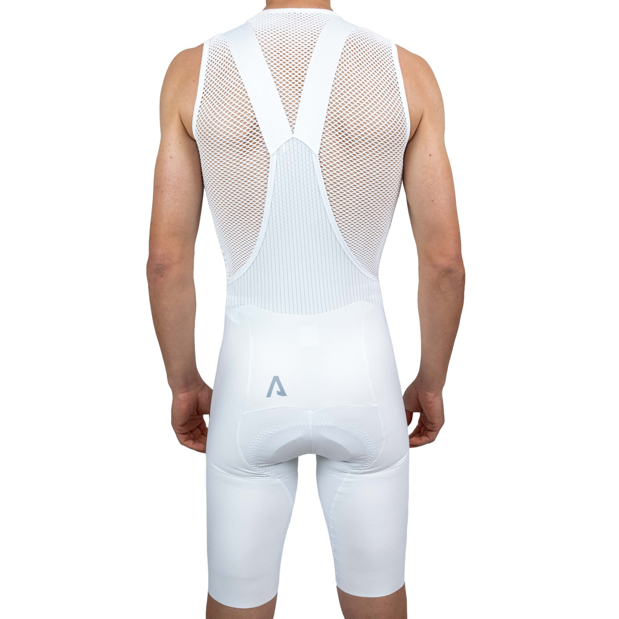 Bib shorts All4cycling Color - White