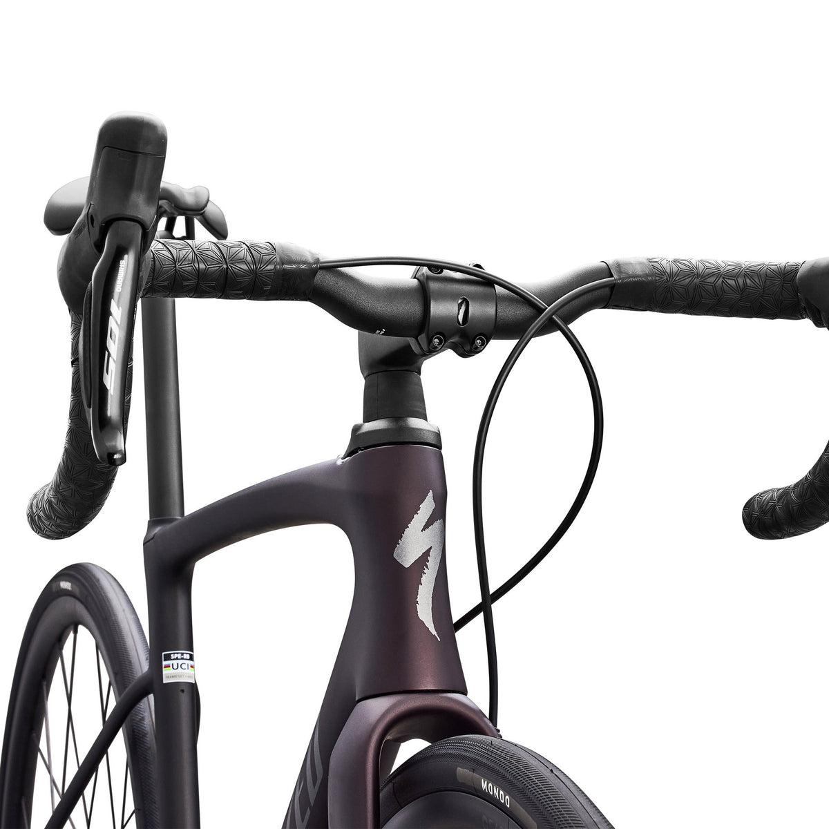 Specialized Roubaix SL8 Comp 105 Di2 - Grigio bordeaux Specialized