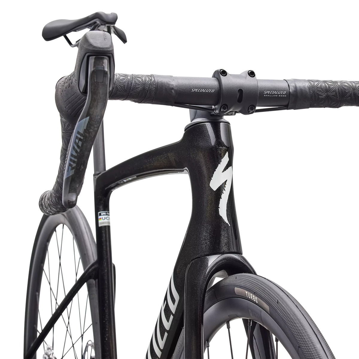 Specialized Tarmac SL9 Comp SRAM Rival AXS - Gloss Charcoal Tint Dolomite Metallic