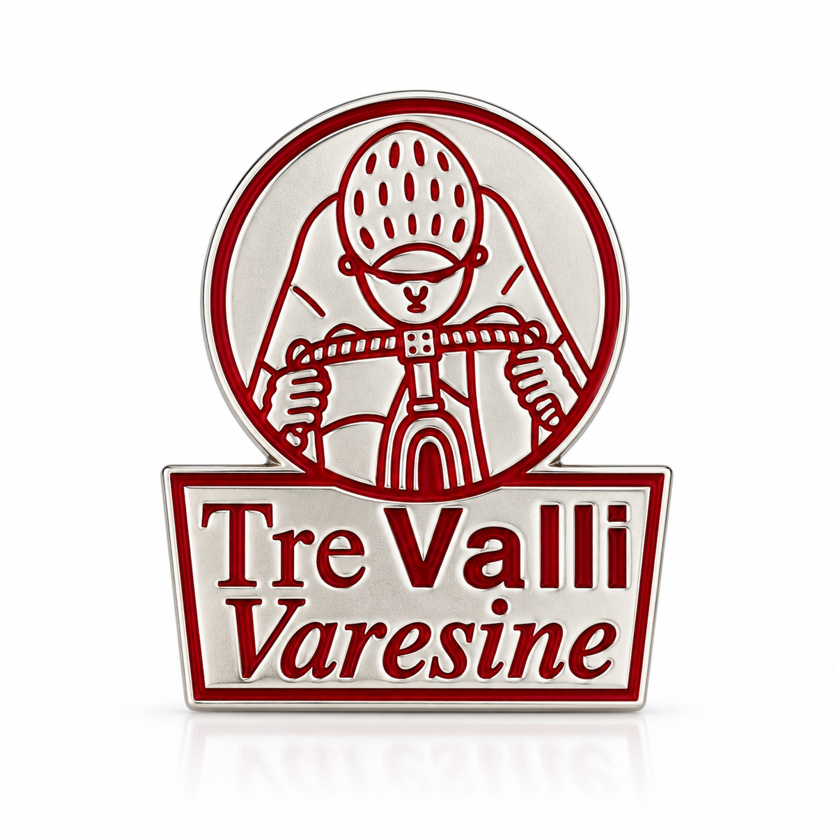 Spilla in metallo Tre Valli Varesine