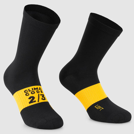 Calze Assos Spring Fall Evo - Nero - E