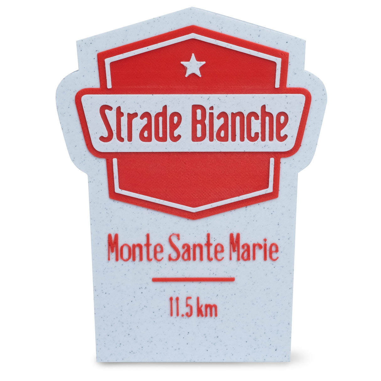 Miniatura pietra miliare Strade Bianche - L