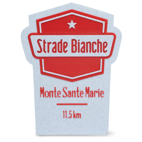 Miniatura pietra miliare Strade Bianche - L