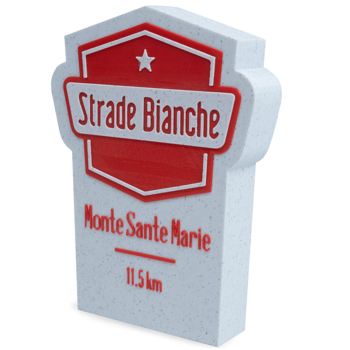 Miniatura pietra miliare Strade Bianche - M