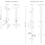 Supporto accessori Parax Gear-Rack M - Set1 Parax