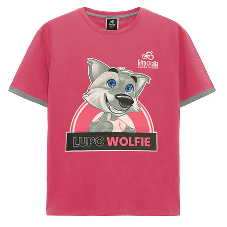 T-shirt Bambino Wolfie Giro d'Italia - Rosa - E