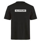 T-Shirt All4cycling - Nero All4cycling