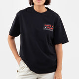 T-Shirt Cafe du Cycliste Chiara Pain - Nero Café du Cycliste