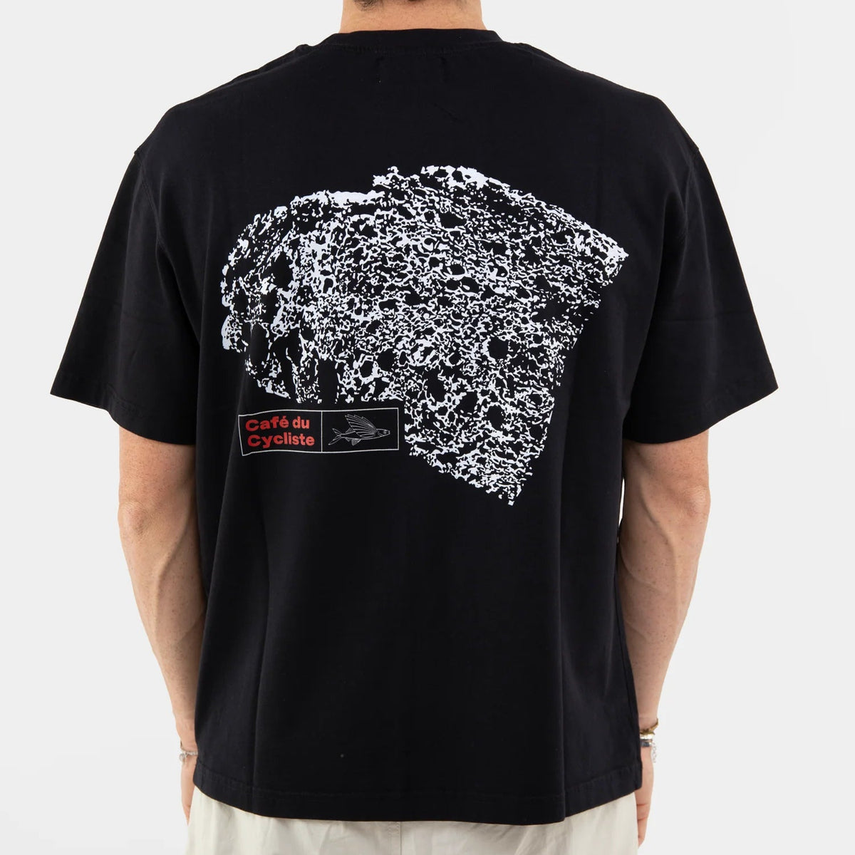 T-Shirt Cafe du Cycliste Chiara Pain - Nero Café du Cycliste