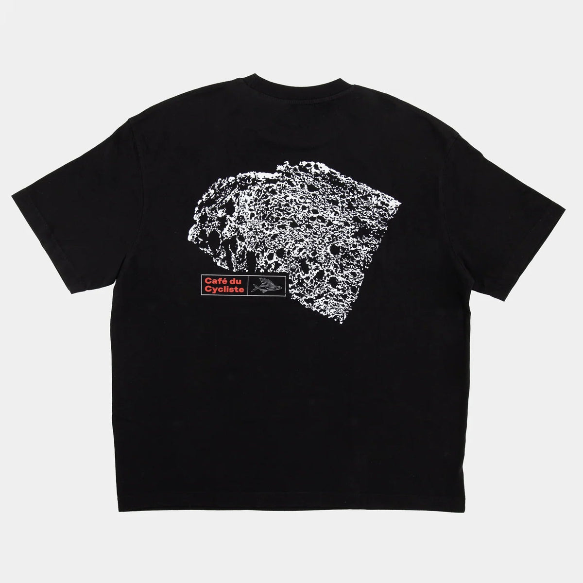 T-Shirt Cafe du Cycliste Chiara Pain - Nero Café du Cycliste
