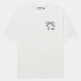 T-Shirt Cafe du Cycliste Col Stelvio - Bianco Café du Cycliste
