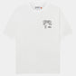 T-shirt Cafe du Cycliste Col Stelvio - Blanc