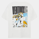 T-Shirt Cafe du Cycliste Col Ventoux - Bianco Café du Cycliste