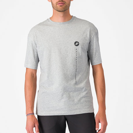 T-Shirt Castelli Innovation Logo - Gris