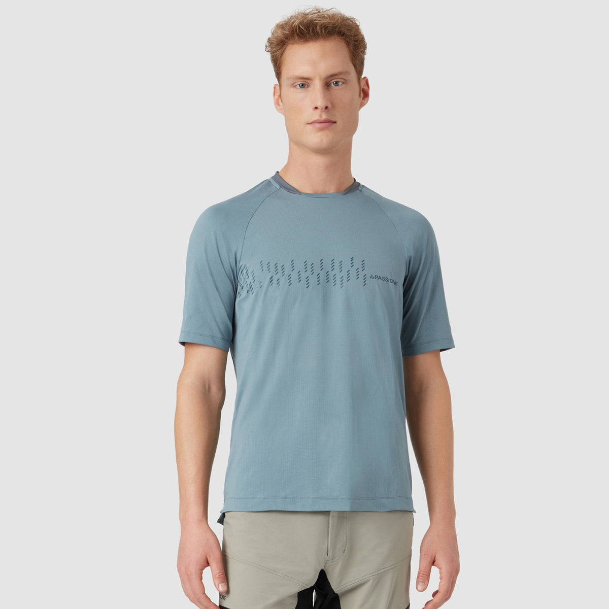 T-Shirt La Passione Adventure Tech - Azzurro La Passione