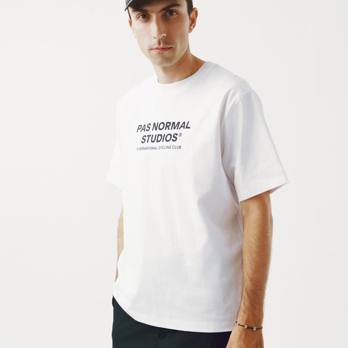 T-Shirt Pas Normal Studios Off-Race Logo - Bianco Pas Normal Studios