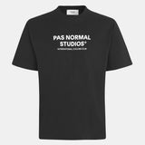 T-Shirt Pas Normal Studios Off-Race Logo - Nero Pas Normal Studios
